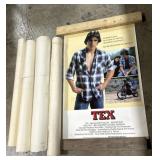 7 Large Vintage Movie Advertising Posters.