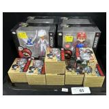 NOS Mario Bros Figures, Transformers Blind Boxes.