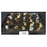 25 Assorted Wade Animal Figurines.