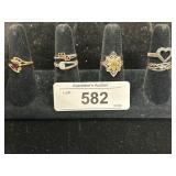 Sterling Silver Rings, 10K Gold Filled Ring.