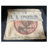 2 Vintage 100 Pound Feed Bags.
