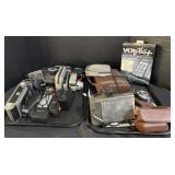 Various Cameras, Camera Bags, VCR Plus Instant
