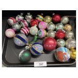 Vintage Christmas Ornaments.
