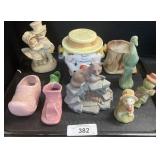 Ceramic & Resin Figures.