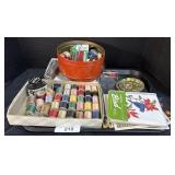Various Threads, Sewing Tools, Tropical Bird