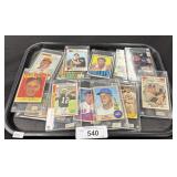 Various Sports Trading Cards.