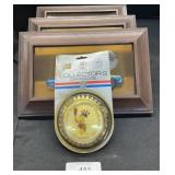 NOS Collectorï¿½s Car Badge, Autolite Car Displays.