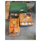 Vtg Coleman Gas Grill, Auto Reset Shooting