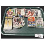 Various Sports Trading Cards.