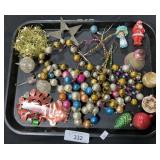 Vintage Mercury Bead Garland.