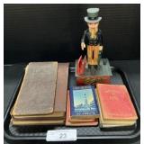 Plastic Uncle Sam Motion Bank, Souvenir Pocket