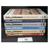 6 NOS Curb Your Enthusiasm Season DVDs.