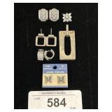Sterling Silver Pendants & Earrings.
