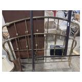 Brass Head Board and Footboard.