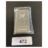 Sunshine Minting .999 Fine Silver 10 Ounce Bar.