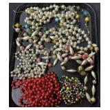 Mercury Bead Garland Strands.