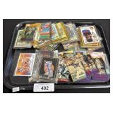 Various Sports Trading Cards.