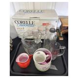 Corelle Stoneware Canisters, Kitchenwares.