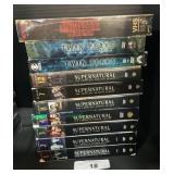 Supernatural & Twin Peaks DVDs.