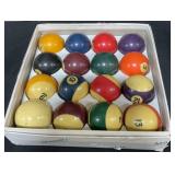 Belgian Pool Billard Balls.