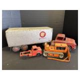 Tin Toy Trucks.