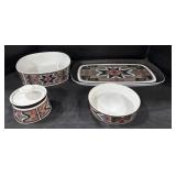 Sango Malta Pattern Dinnerware.