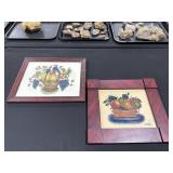 Framed Still Life Paintings.