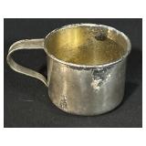 Sterling Gorham Silver Baby Cup.