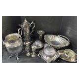 Silver Tea/Coffee Service & Serving Items.