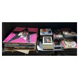 Elvis Presley CDï¿½s, Records, VHS Tapes, Books.