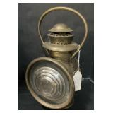 Early Brass Automobile Lantern.