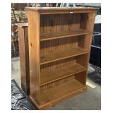 Pair Of Solid Wood Bookshelves.