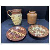 Jeff White, Red Oaks Redware Pottery.