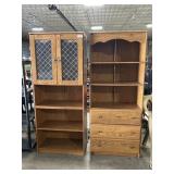 Pair Of Bookshelves.