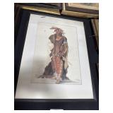 Wahk-ta-Ge-Li, A Sioux Warrior By Bodmer.
