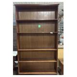 Large Wooden Bookshelf.