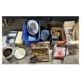 Seed Adv Box, Letter Stamps, Utility Lights.