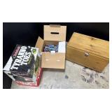 Wooden Storage Box, Tyranno Toes, Box Of