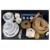 Enoch Wedgwood Countryside Blue Dinnerware.