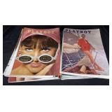 9 Playboy, Escape, Dude Magazines.