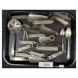 Adv. Can Openers, Shoe Horns.