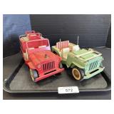 Vintage Toy Cars.;