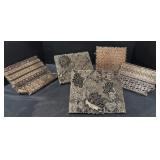 5 Copper Print Tjaps.
