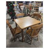Live Edge Kitchen Table.