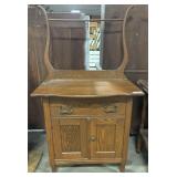 Oak Wash Stand.