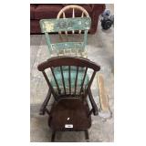 3 Early Chairs.