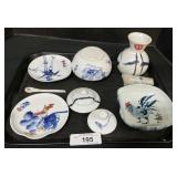 Japanese Bamboo & Chicken Dishware.