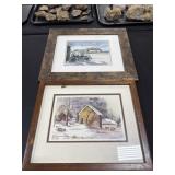 Framed Water Color Paintings.
