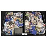 2 Trays Various Baseball Cards, Topps, Upper Deck.