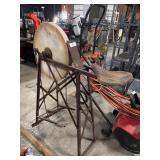 Primitive Sharpening Wheel.